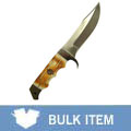 Burnt Handle 9-inch Hunting Knife (Case of 5)