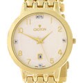 Croton Men's Ivory Dial Goldtone Dress Watch