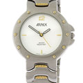 Arnex by Lucien Piccard White Dial Two-tone Watch