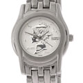Da Vinci by Lucien Piccard Silvertone Cameo Watch