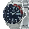 Seiko Mens Mid-size Automatic Blue Dial Steel Watch