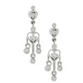14k Gold 1/2ct TDW Diamond Chandelier Earrings (G, I1)