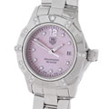 Tag Heuer Aquaracer Pink Dial Diamond Watch
