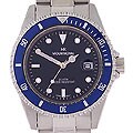 Mount Royal Men's Blue Dial Steel Watch