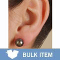 14k Black Akoya Pearl Earrings (8-8.5 mm) (Case of 4)