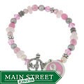 Pink Breast Cancer Awareness Bracelet