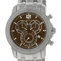 Lucien Piccard Brown Dial Chronograph Watch