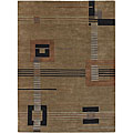 Hand-knotted Riga Wool Rug (9' x 13')