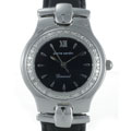 Pierre Cardin Women's Diamond Black Dial Watch