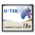 U-TEK 1GB 80x Speed CompactFlash Memory Card