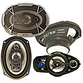 Metrik 6 x 9-inch 400-watt 3-way Car Speakers