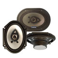 Metrik 6 x 8-inch 225-watt 3-way Car Speakers