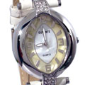 Dufonte by Lucien Piccard Women's Bone Strap Watch