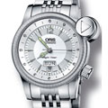 Oris Flight Timer Men's 2nd Time Zone Steel Watch
