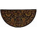 Hand-tufted Half-moon Wool Rug (2'6 x 5')