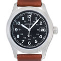 Hamilton Khaki III Men's Leather Strap Watch