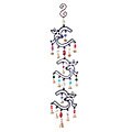 Indian Handcrafted Iron Triple Om Chime (Pack of 4)