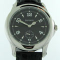 Dufonte by Lucien Piccard Men's Black Dial Watch