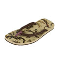Paul Smith Leather Flip Flops with Printed Insole
