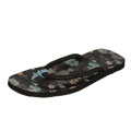 Paul Smith Leather Flip Flops w/ Printed Insole