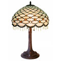 Tiffany-style Simple Hanging Bead Table Lamp