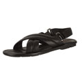 Prada Sport Men's Leather Criss-Cross Sandal