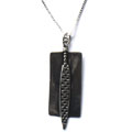 Sterling Silver Tree Leaf Necklace (Israel)