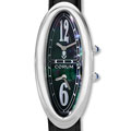 Corum Ovale Women's Bi-Time Black Dial Watch