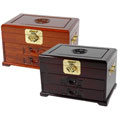 Merbu Wood 2-drawerJewelry Box (China)