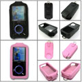 Leather Case for Sandisk Sansa e200 series MP3 Player