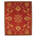 Hand-tufted Wool Jewel Rug (9' x 12')