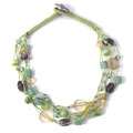 Handmade Pretty Green Necklace (India)