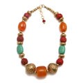 Handmade Tibetan Bead Necklace (India)