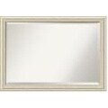 Country Whitewash Wall Mirror
