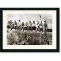 Ebbets Lunch on a Skyscraper Framed Art Print