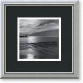 Ansel Adams The Scripps Pier, 1966: Fiat Lux Framed Art Print