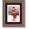 Pino Beachside Stroll Framed Art Print
