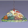 Water Lily Tiffany Hanging Lamp