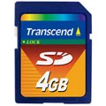 Transcend 4GB Secure Digital (SD) Memory Card