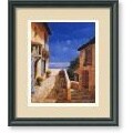 Archambault Villa By the Sea Framed Art Print