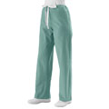 Misty Green Unisex Drawstring Scrub Pants
