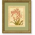 Gloria Eriksen Red Begonias Framed Art Print