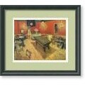 Vincent Van Gogh Night Cafe with Pool Table Framed Art Print