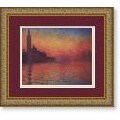 Claude Monet Dusk, 1908 Framed Art Print