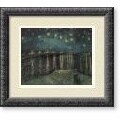 van Gogh La Nuit Etoilee, Arles Framed Art Print