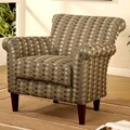 Cosmopolitan Teal Spots Chair