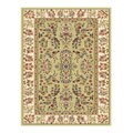 Lyndhurst Sage/ Ivory Polypropylene Rug (3'3 x 5'3)