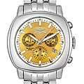 Invicta Men's Yellow Dial Steel Chronograph Watch