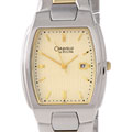 Caravelle by Bulova Champagne Dial Two-tone Watch