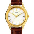Seiko Women's White Dial Fashion Watch